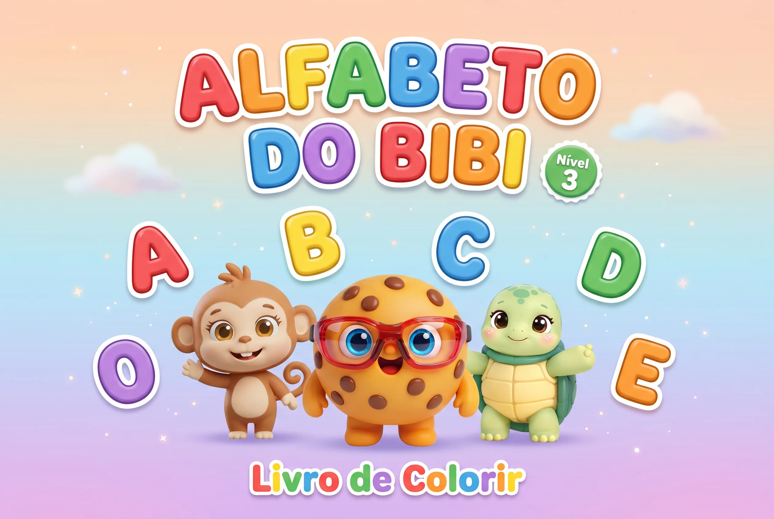 Capa do livro Alfabeto do Bibi