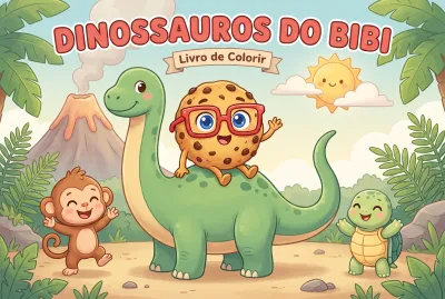 Capa Dinossauros do Bibi