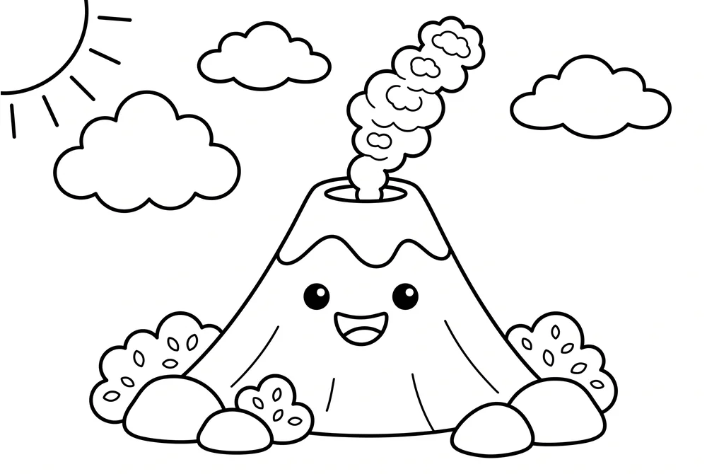 Página para colorir 3 — Dinossauros do Bibi