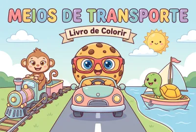Capa Meios de Transporte do Bibi