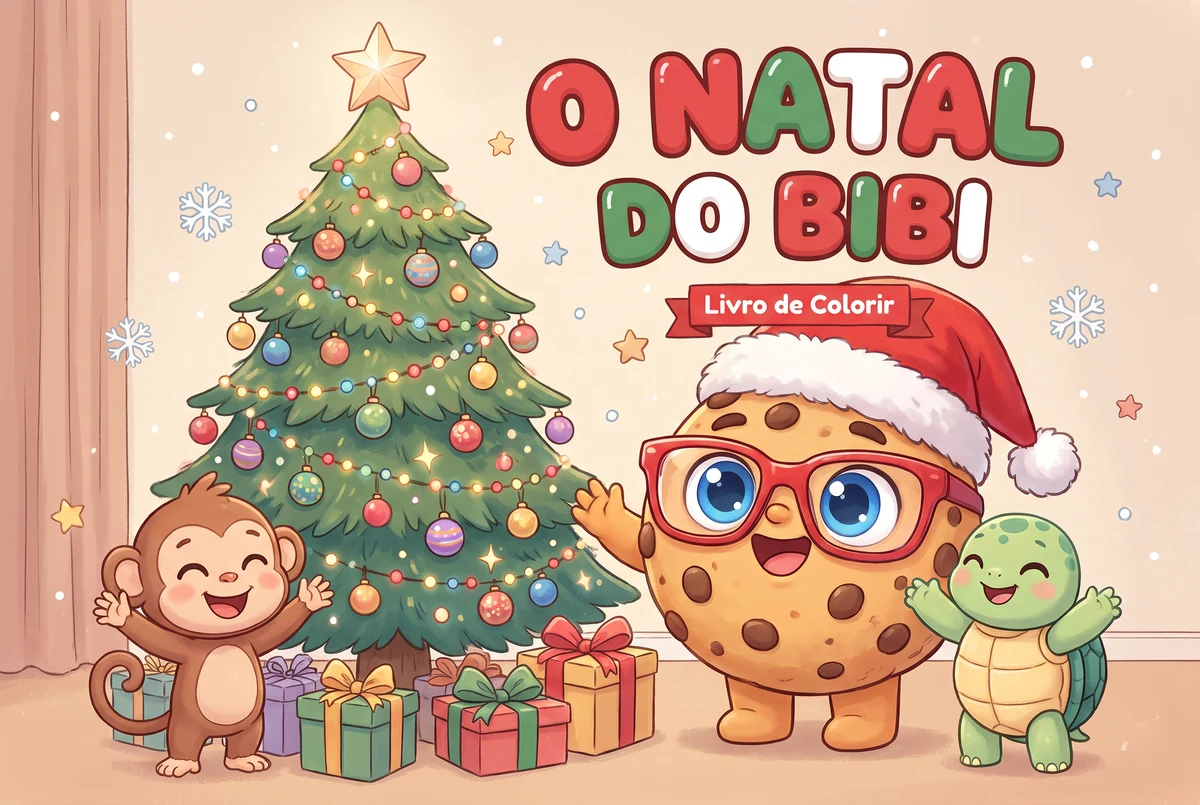 Capa do livro O Natal do Bibi