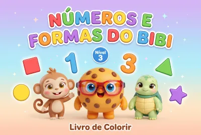 Capa Números e Formas do Bibi